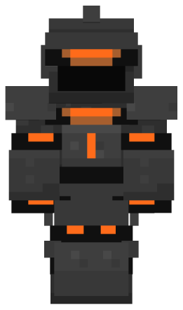 Sword armour, front view